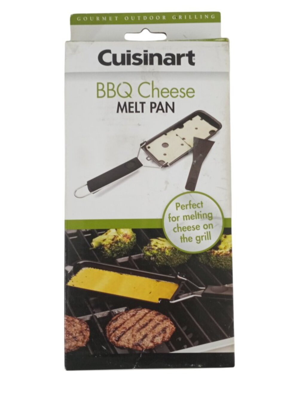 NEW Cuisinart BBQ Cheese Melt Pan Black